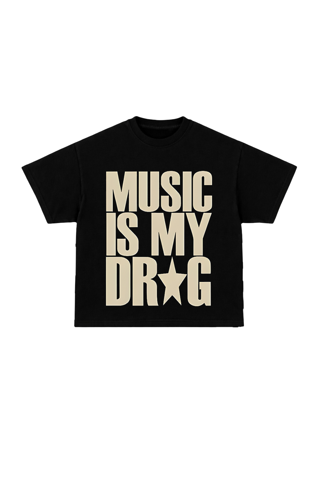 MUSIC IS MY DRUG- TSHIRT