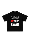Girls ❤️ My Swag Oversized Tee
